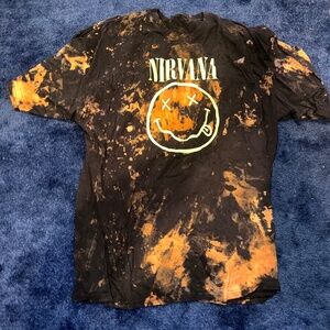LIKE NEW Nirvana Acid Wash T-Shirt